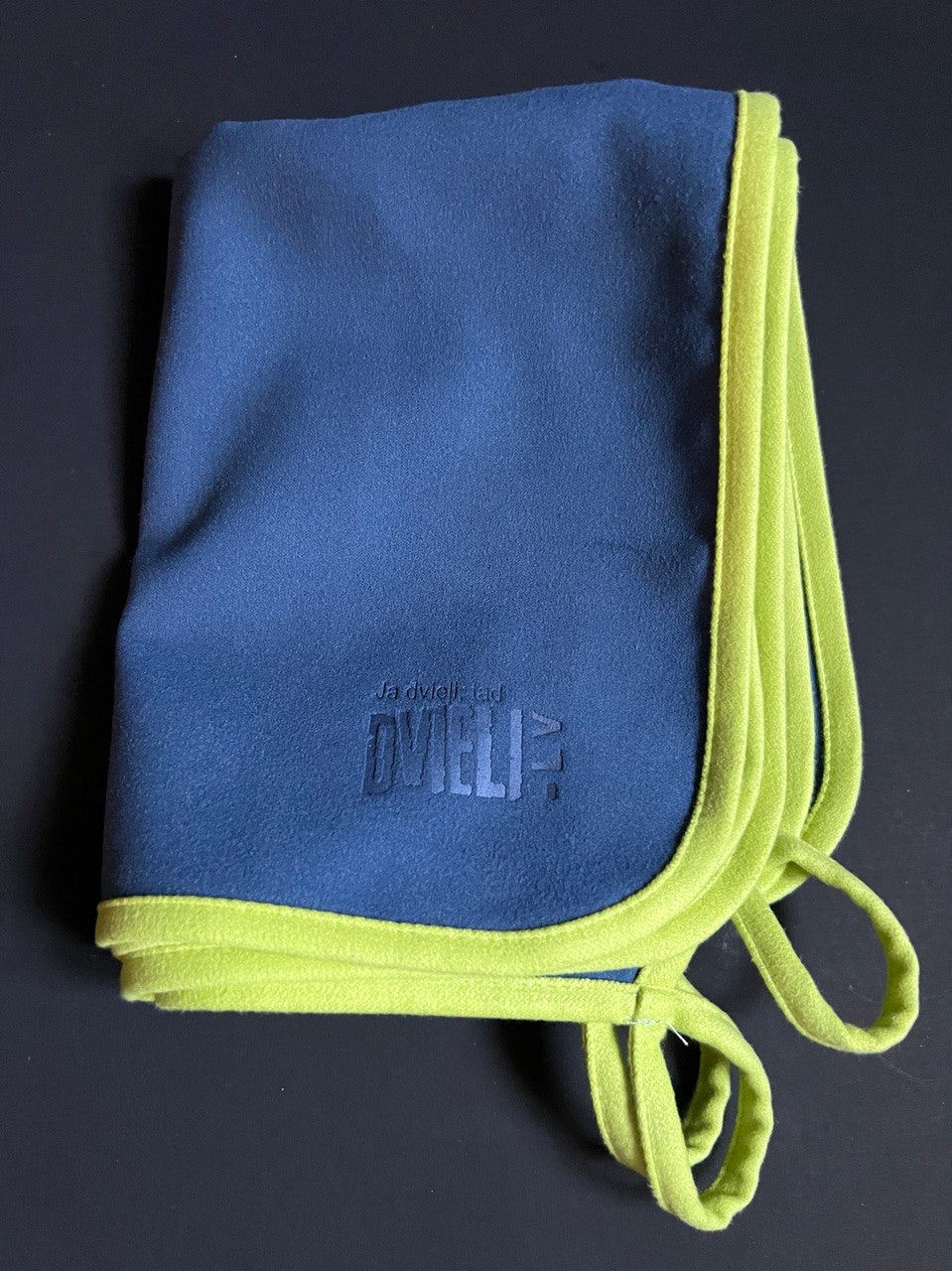 Virtuves dvielis - mikrošķiedras / zilganzaļš
