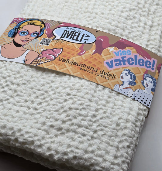 Linen sauna towel / 5 sizes / WHITE