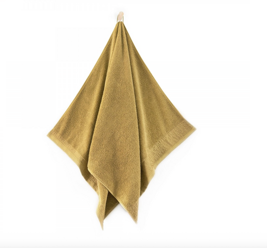 Dvielis marmora / 70x140cm /zelta