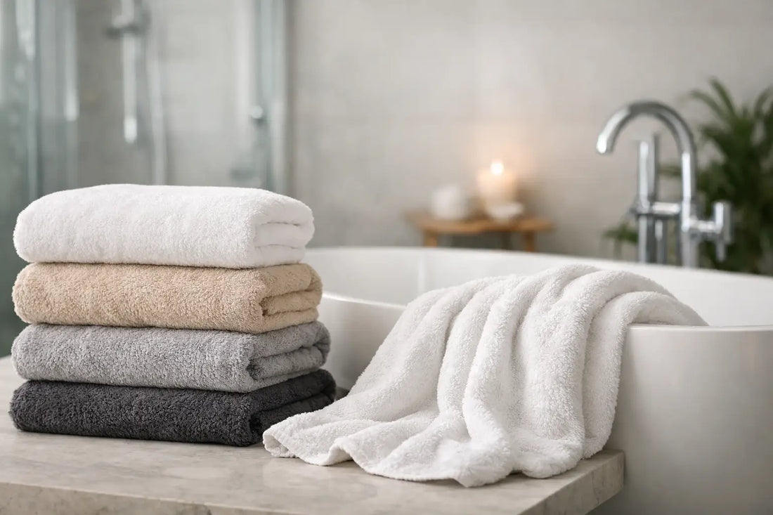 Oversized Bath Towels That Feel Worth It