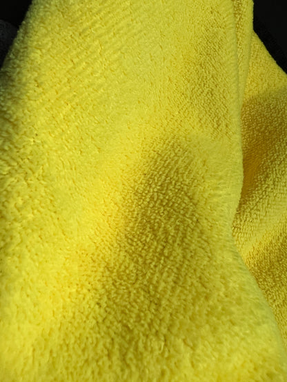 Car Interior Towel / cleaning cloth 30x40cm / yellow