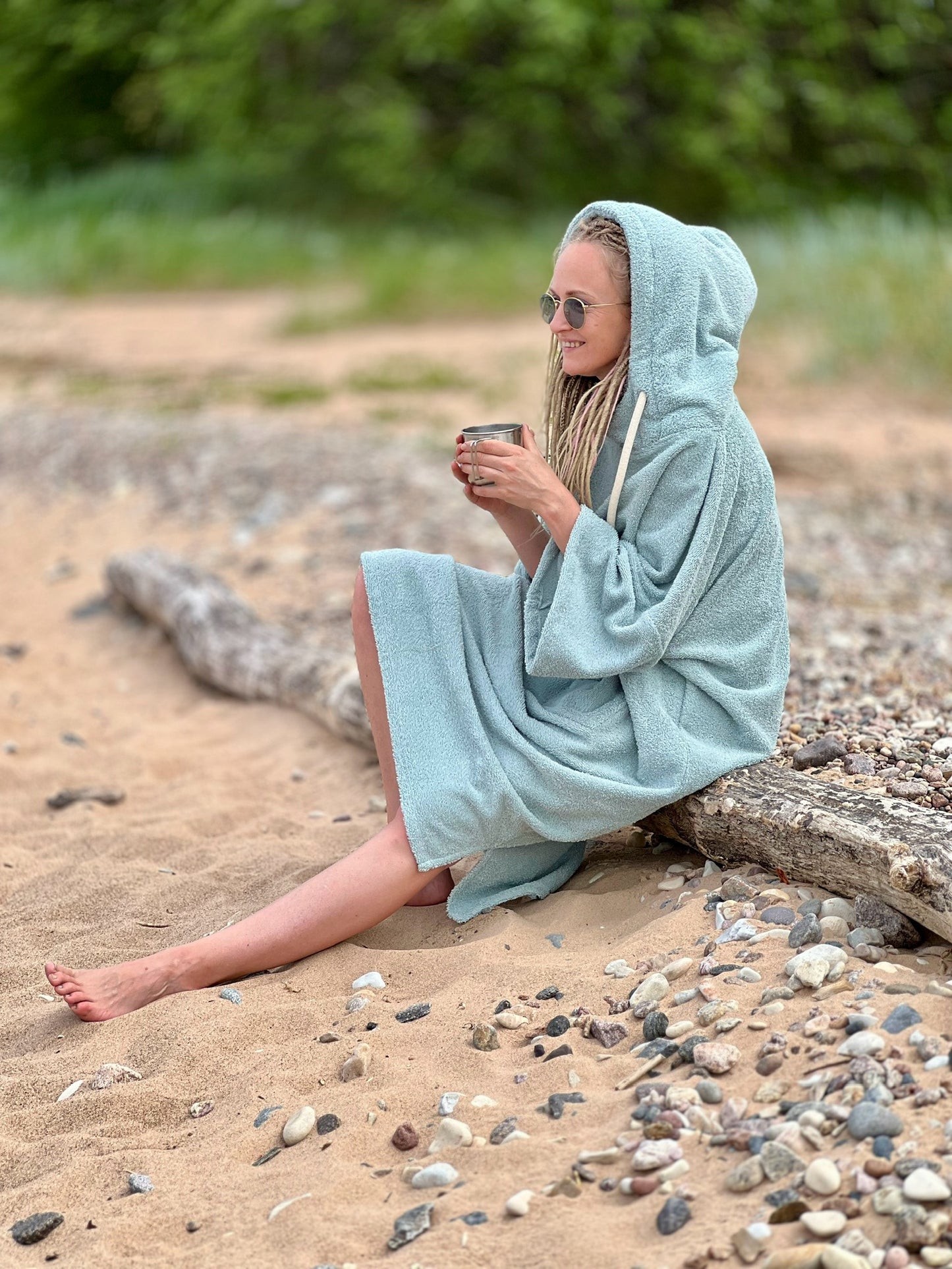 Pončo unisex - rohekashane