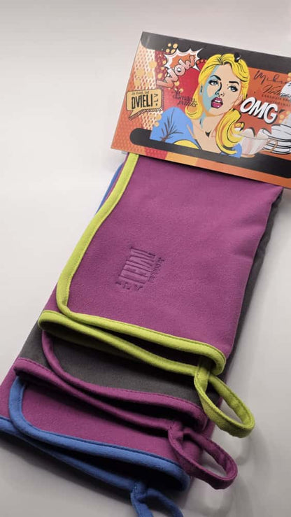 Köögirätikute komplekt - lilla