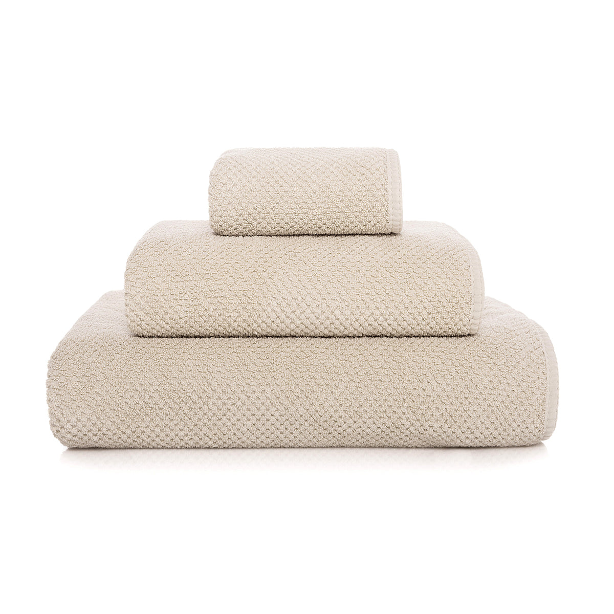 BEE WAFFLE TOWELS - FOG