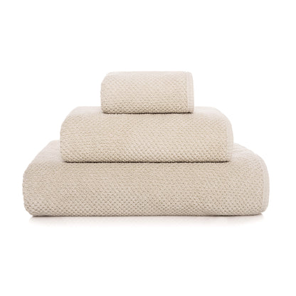 BEE WAFFLE TOWELS - FOG
