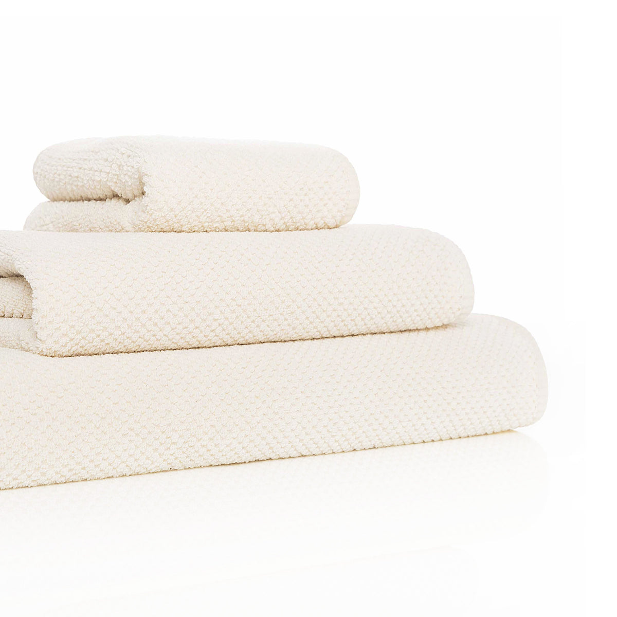 BEE WAFFLE TOWELS - NATURAL