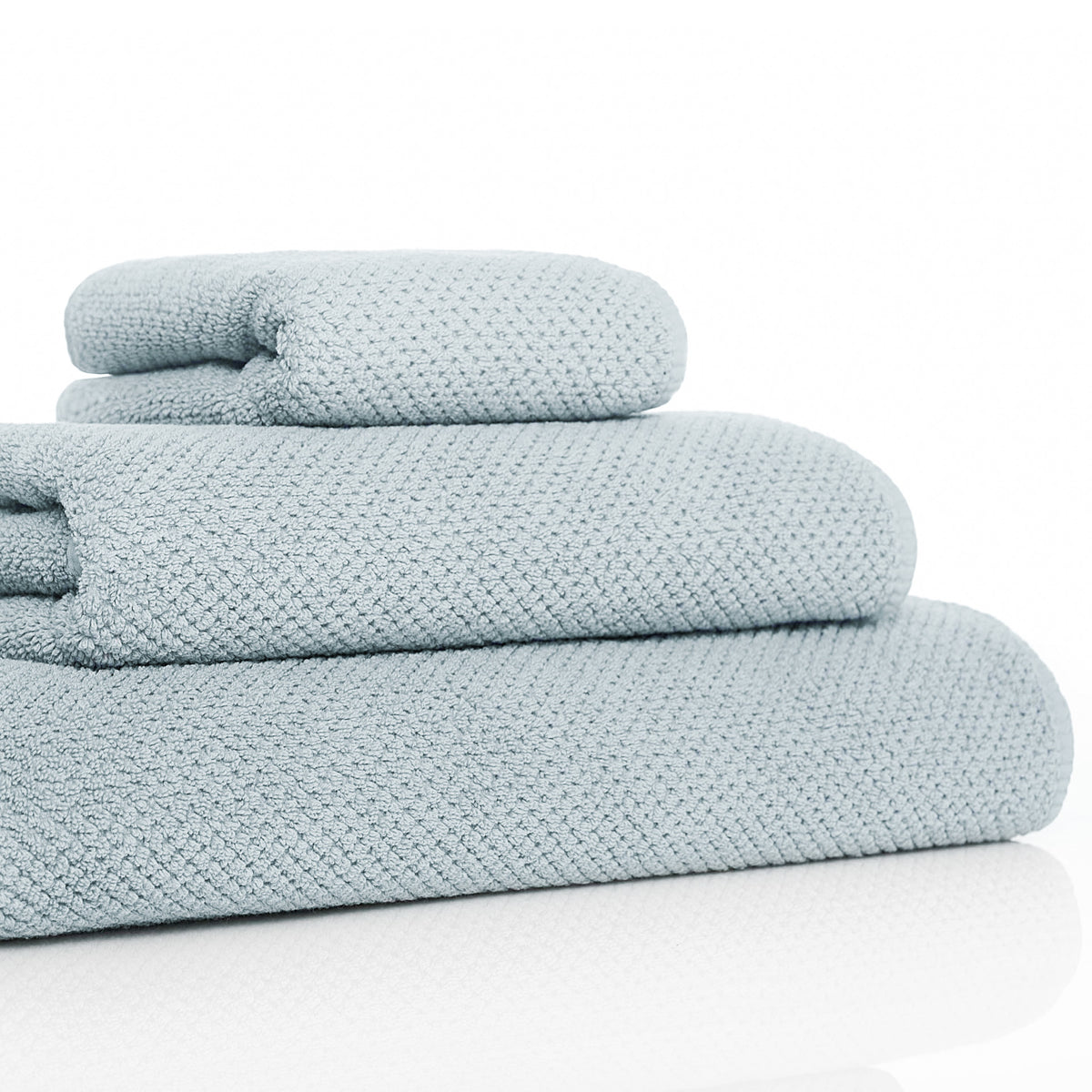 BEE WAFFLE TOWELS - SEE MIST