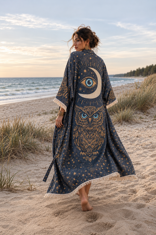 Cotton Bathrobe / OWL