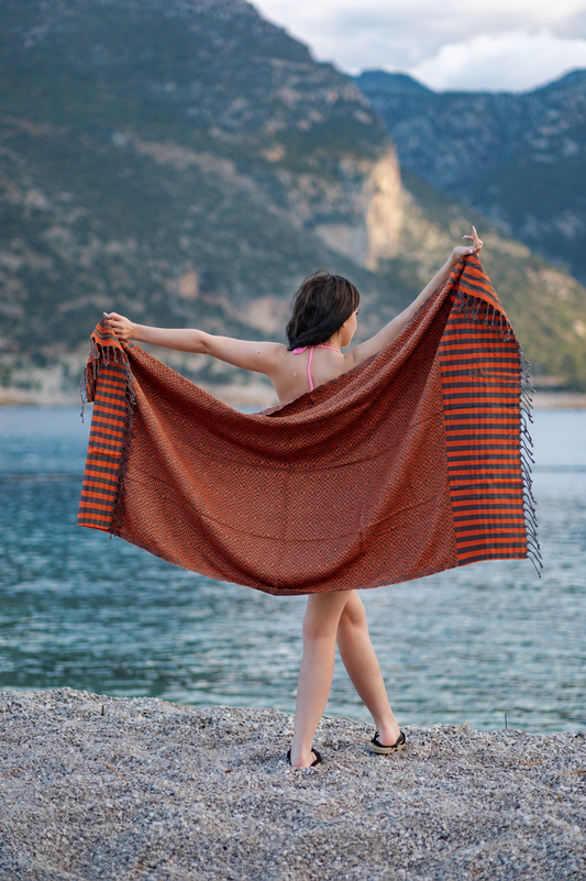 Beach Towel Tila - orange